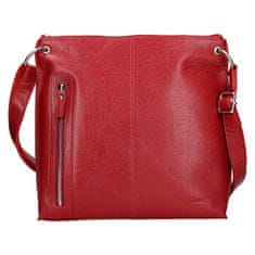 Lagen Dámska kožená crossbody kabelka blc/3287/16 Red