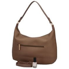 David Jones Dámska kabelka Banana Bag CM6909B Taupe