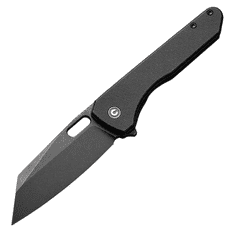 Civilight C23060-1 Nugz vreckový nôž 8 cm, Black Stonewash, čierna, G10