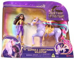 Spin Master Unicorn Academy Světelný jednorožec a figurka 11 cm Sophia a Wildstar