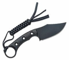 Civilight C20059B-1 Midwatch pevný nôž 8,6 cm, Black Stonewash, čierna, Micarta, puzdro Kydex