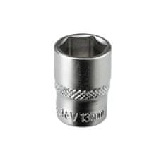 DEMA Nástrčkový kľúč / orech krátky 13 mm 1/4"