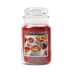 Village Candle Vonná sviečka v skle Warm Maple Apple Crumble 602 g