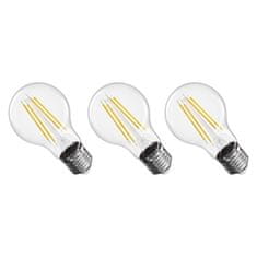 EMOS LED žiarovka Filament A60 A CLASS/ E27 / 3,8 W (60 W) / 806 lm / teplá biela