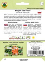 BOBIMARKET bazalka fine verde bylina semená bylín bez gmo