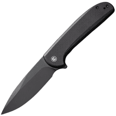 Civilight C23005A-2 Primitrox vreckový nôž 8,8 cm, Black Stonewash, čierna, G10