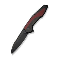 Civilight C22011-3 Hypersonic vreckový nôž 9,4 cm, Black Stonewash, čierno-červená burgundy, oceľ, G10