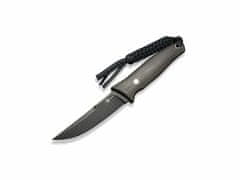 Civilight C19046-4 Tamashii pevný nôž 10,3 cm, Black Stonewash, tmavozelená, Micarta, puzdro Kydex