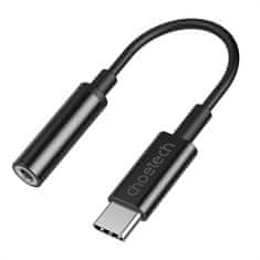 shumee USB-C audio adaptér - Jack 3,5 mm 11 cm, čierny