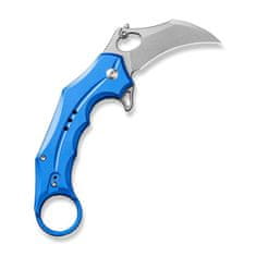 Civilight C16016B-2 Incisor II vreckový nôž - karambit 6,6 cm, Satin, bledomodrá, hliník