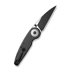 Civilight C23052-1 Starflare vreckový nôž 8,4 cm, Black Stonewash + Satin, čierna, hliník