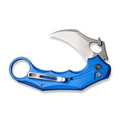 Civilight C16016B-2 Incisor II vreckový nôž - karambit 6,6 cm, Satin, bledomodrá, hliník