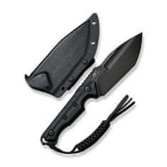 Civilight C21040-1 Maxwell pevný nôž 12 cm, Black Stonewash, čierna, G10, puzdro Kydex