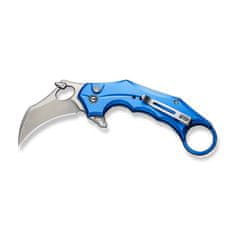 Civilight C16016B-2 Incisor II vreckový nôž - karambit 6,6 cm, Satin, bledomodrá, hliník