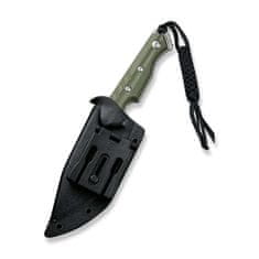 Civilight C21040-2 Maxwell pevný nôž 12 cm, Stonewash, zelená, G10, puzdro Kydex