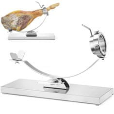 shumee Stojanový držiak na zrenie šunky jamon serrano, oceľ, 595 x 215 x 300 mm