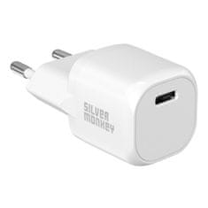 shumee Mini USB-C 20W PD nabíjačka, biela