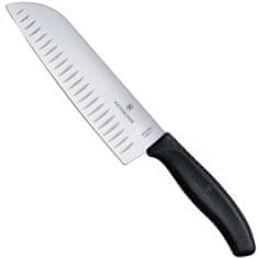 shumee Kuchársky nôž Santoku SWISS CLASSIC guličkový brúsený, dĺžka 170/298 mm