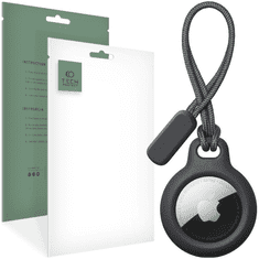 Tech-protect TECH-PROTECT ROUGH CHAIN APPLE AIRTAG BLACK