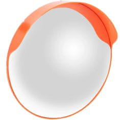 shumee Okrúhle cestné pouličné zrkadlo 130 stupňov pr. 60 cm - oranžová