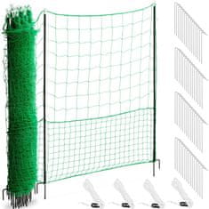 shumee Chovné ochranné plotové pletivo pre hydinové sliepky 1,25 x 50 m