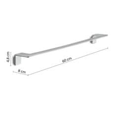 Gedy IL GIGLIO držiak uterákov 600x80mm, chróm A9216013 - Gedy