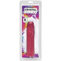 Doc Johnson Doc Johnson Dildo Classic 8" Crystal Jellies pink