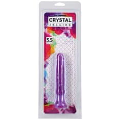 Doc Johnson Análne dildo Anal Starter Crystal Jellies fialový