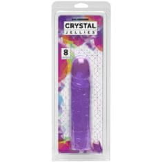 Doc Johnson Doc Johnson Dildo Classic 8" Crystal Jellies purple