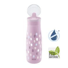 Nuk Fľaša Mini-Me Flip - ružová 450ml, 12m+