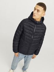 Jack&Jones Pánska bunda JJESPRINT 12258441 Black (Veľkosť XL)