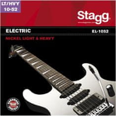 Stagg EL-1052, sada strún pre elektrickú gitaru, light & heavy