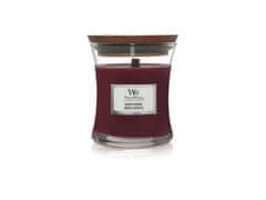 Woodwick WoodWick vonná sviečka s dreveným knôtom malá Black Cherry 85 g