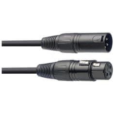 Stagg SDX5, DMX kábel, 3-pólový XLR / XLR, 5 m