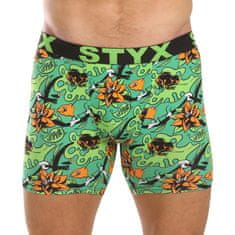 Styx Pánske boxerky long art športová guma tropic (UN1557) - veľkosť XL