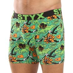 Styx Pánske boxerky long art športová guma tropic (UN1557) - veľkosť XL