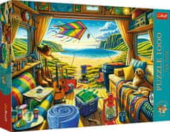 Trefl Puzzle Premium Plus Tea Time: Cestovanie karavanom1000 dielikov