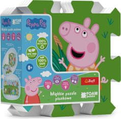 Trefl Penové puzzle Prasiatko Peppa