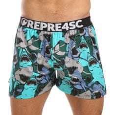 Represent Pánske trenky exclusive Mike Happy Sharks (R4M-BOX-0709) - veľkosť M