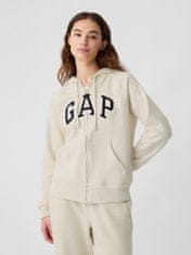 Gap Mikina na zips s logom XXL