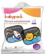 BABYPACK Sluneční clona do auta, 2ks