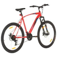 Vidaxl Horský bicykel 21 rýchlostí 29" koleso 53 cm rám červený