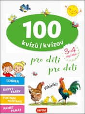 100 kvízů pro děti (3-4 roky) / 100 kvízov pre deti (3-4 rokov)