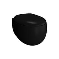 Vitra Memoria závesné WC black mat 54cm RIMEX 5885-483-0101 - Vitra