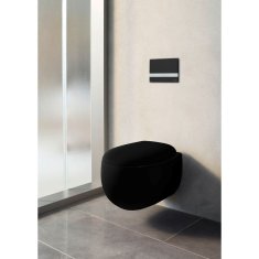 Vitra Memoria závesné WC black mat 54cm RIMEX 5885-483-0101 - Vitra