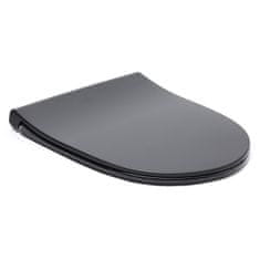 Vitra SENTO SLIM SEAT, soft closing, QR M.black 120-083R009 - Vitra