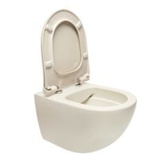 Vitra Sento zá WC sm.flush taupe.m 54cmvč.sed 7848-020-6147 - Vitra