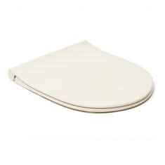 Vitra SENTO WC sedadlo SLIM,SC,taupe mat 120-020-009 - Vitra