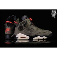 Nike Obuv zelená 45.5 EU Air Jordan 6 Retro Sp Travis Scott