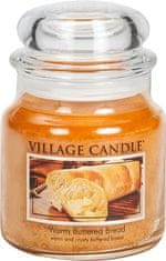 Village Candle Vonná sviečka v skle Warm Buttered Bread 389 g